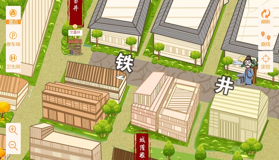 台安智慧景区：手绘地图与语音导览的完美融合